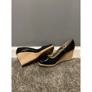 Annie Klein Womans Wedge Tan/Black MA7GNEIVITJ Size 8